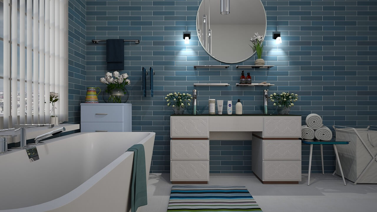 monochromatic designs for bathroom remodel ideas
