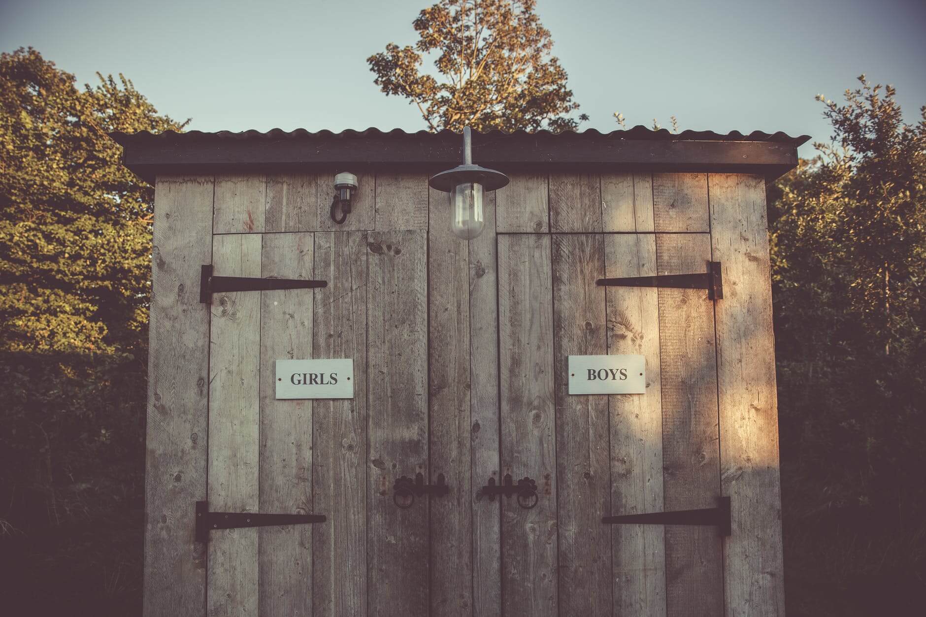 vault toilet